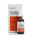 Elastalift Vitamin C + Turmeric Oil Anti-Aging Serum | Brighten & Hydrate Skin | 1.75 Fl Oz - Buy Online on GoSupps.com