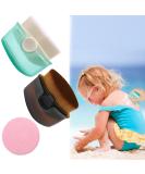 Buy Sunscreen Applicator for Kids | 2 Pcs Soft Bristle Brush with Protective Cover | Sunblock Applicator & Cleaning Pad - Shop Internationally - Buy Online on GoSupps.com