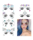 Shop Face Jewels - Mermaid Face Gems & Rhinestones for Rave Festival & Party Makeup | 6 Sets - Buy Online on GoSupps.com