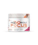 Evolabs Pre-Workout Focus Powder 221G - Cherry Pump & Gaming Booster with N-Acetyl-L-Cysteine Beta-Alanine Guarana & Siberian Ginseng - Boost Your Training Performance - Buy Online on GoSupps.com