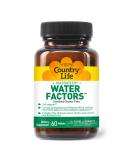 Country Life Maximized Water Factors Cell Support 60 Tablets - Certified Gluten Free & Vegan - 60 Count (1 Pack) - Buy Online on GoSupps.com