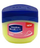 Vaseline Petroleum Jelly Blue Seal Baby - 3.4 oz (12 Pack) - Moisturizing Skin Care for Babies | International Shipping - Buy Online on GoSupps.com