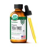 UpNature Organic Tea Tree Oil - 100% Pure Essential Oil for Skin Hair & Toenails - 2oz (Pack of 1) - International Shipping Available - Buy Online on GoSupps.com