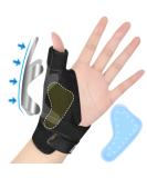 Buy Left Hand Thumb Brace Splint - Carpal Tunnel & Arthritis Relief - Thumb Tendonitis Stabilizer & CMC Sprain Support for Women - Fast International Shipping - Buy Online on GoSupps.com