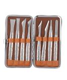 Watris Veiyi 8PCS Foot Shaver Pedicure Tool Set | Stainless Steel Callus Remover & Foot Care Kit for Men & Women - Buy Online on GoSupps.com