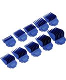 10PCS Andis Magnetic Clipper Guards - Professional Upgrade Comb Guides Set for Andis Master Clipper (Blue) - Buy Online on GoSupps.com