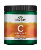 Swanson Vitamin C Powder 1000mg - Pure Ascorbic Acid Supplement for Immune, Skin & Cardio Health - 1lb (454g) - Buy Online on GoSupps.com