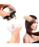 2-in-1 Head Massage Device & Hair Applicator Bottle | 30ml Scalp Massager for Hair Treatment & Essential Oils - Buy Online on GoSupps.com