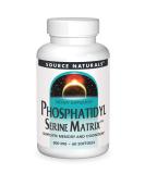 Source Naturals Phosphatidyl Serine Matrix 500mg - 60 Softgels for Memory & Focus - Buy Online on GoSupps.com