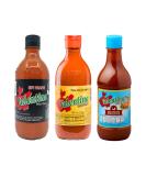Hot sauce Mexican Bundle with Valentina Black 370ml Red 370ml and Mariscos 370ml (Pack of 3 Bundle) - Buy Online on GoSupps.com