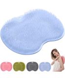 Shop Foot Brush for Shower - Non-Slip Silicone Massage Pad & Suction Cup | Relieve Tired Feet Effortlessly - Buy Online on GoSupps.com