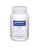 Pure Encapsulations NAC 600 mg | N-Acetyl Cysteine Amino Acid Supplement for Lung and Immune Support, Liver, and Antioxidants* | 90 Capsules 90 Count (Pack of 1) - Buy Online on GoSupps.com