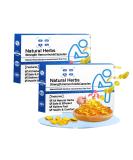 Heca Natural Herbal Strength Hemorrhoid Capsules 7pc/Box Natural Hemorrhoid Relief Capsules Helps Relieve Itching Burning Pain Or Discomfort Fast (2pcs) - Buy Online on GoSupps.com