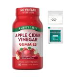 InfiniStore Medicine Pouch & Scented Towelette Bundle | Nature Truth Apple Cider Vinegar Gummies 120 Count Non-GMO Vegan Gluten Free - Buy Online on GoSupps.com