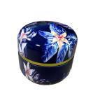 Topwon 3.15 BPA-Free Fluffy Powder Case with Puff - Blue Flower Design | Travel & Home Use - Buy Online on GoSupps.com