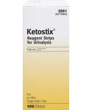 Ketostix Reagent Strips 100-Count Box for Urinalysis - Measure Ketone Levels with Accuracy - Buy Online on GoSupps.com