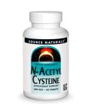 Source Naturals N-Acetyl Cysteine 600mg Antioxidant Support 60 Tablets for Respiratory Health - Buy Online on GoSupps.com