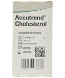 Accutrend Cholesterol Test Strips (25 Count) - Fast & Accurate Results - Buy Online on GoSupps.com