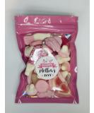 Happy Mothers Day Pink Filled Pick N Mix Sweet Treat Pouch Present Gift 100g - Buy Online on GoSupps.com