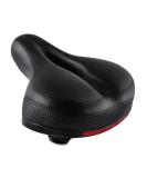 IPOW Comfort Bike Seat for Women or Men, Bicycle Saddle Replacement Padded Soft High Density Memory Foam with Dual Shock Absorbing Rubber Balls Suspension Universal Fit for Indoor/Outdoor Bikes Black - Buy Online on GoSupps.com