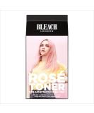 BLEACH LONDON Rose Toner Kit - Yellow Brass Removing colour Depositing Formula For Pastel Pink Base For Blonde Hair & Post Bleached Hair Vegan Cruelty Free Ammonia Free Rose 1 Count (Pack of 1) - Buy Online on GoSupps.com