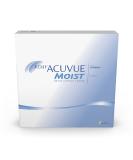 Acuvue Moist 1-Day Daily Contact Lenses for Sensitive Eyes - 90 Lenses 5.25 DPT BC 8.5 UV Protection & Comfort - Buy Online on GoSupps.com