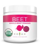 KOYAH - Organic USA Grown Beet Powder (1 Scoop  1/2 Beet): 30 Servings, Freeze-dried, Whole-Root Powder - Buy Online on GoSupps.com