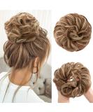 JJStar Large Bun Hair Part with Rubber Band - Messy Bun Hair Extension & Teat Hairstyles for Women & Girls (Brown & Blond) - Buy Online on GoSupps.com