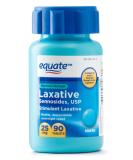 Equate - Maximum Strength Laxative Sennosides Stimulant Laxative 25 Milligram 90 Count 90 Count (Pack of 1) - Buy Online on GoSupps.com