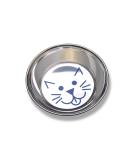 Van Ness Pets Whisker-Friendly Stainless Steel Cat Bowl, Wide Saucer Style Dish, 8 OZ - Buy Online on GoSupps.com