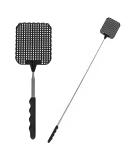 Direct-Hit-72 Black Extendable Telescopic Fly Swatter - Extra Long for Effective Insect Control | International Shipping - Buy Online on GoSupps.com