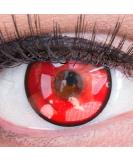 Meralens colored contact lenses anime arc 3 red crazy fun red annual lenses 1 pair without strength with free lentil container - top quality for carnival carnival Halloween Cosplay 2023 0.0 diopttries 8.6 millimeters 2.0 - Buy Online on GoSupps.com