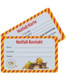 Petherd Emergency ID Card for Pets - Waterproof Credit Card Size - 5 Set Safety Gadget for Dogs & Cats - Ideal for Wallet Car Key Ring - Buy Online on GoSupps.com