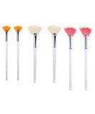 Essenavita Fan Mask Brush Set - 6 Piece Set for Mask Application - Glycolic & Boar Head Fan Brushes - Buy Online on GoSupps.com