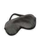 Brooklinen Silk Eye Mask - 100% Mulberry Silk Eyemask for Travel & Sleep - Soft Elastic Strap - Carbon Grey - Buy Online on GoSupps.com