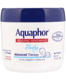 Aquaphor Baby Healing Ointment 14oz Jar (2 Pack) - Advanced Therapy, 414ml - Buy Online on GoSupps.com