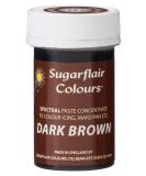 Sugarflair Dark Brown Spectral Food Colouring Paste Highly Concentrated for Use with Sugar Pastes Buttercream Royal Icing or Cake Mix Vibrant Colour Dye - 25g - Buy Online on GoSupps.com
