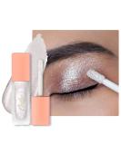 Oulac Icy White Glitter Eyeshadow Liquid - Vegan & Cruelty-Free | Smooth Shimmer Finish | International Shipping Available - 5.4g - Buy Online on GoSupps.com