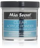 Mia Secret Clear Acrylic Powder 4oz - Professional Quality for Perfect Nails - Buy Online on GoSupps.com