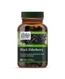Gaia Herbs Black Elderberry & Acerola - 120 Vegan Capsules for Immune Support - Buy Online on GoSupps.com