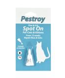 Pestroy Flea & Tick Cats & Kittens 4 Week Treatment - Buy Online on GoSupps.com