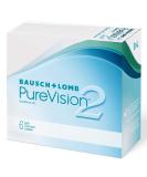 Bausch + Lomb PureVision 2 monthly lenses very thin spherical contact lenses soft 6 pieces / BC 8.6 mm / DIA 14 / -2 50 diopters - Buy Online on GoSupps.com