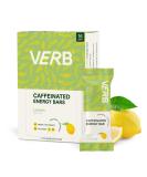 Verb Energy Lemon Caffeinated Snack Bars - 90 Calorie Low Sugar Vegan & Gluten Free Nutrition Bars with Organic Green Tea - 16 Count Pack - Buy Online on GoSupps.com