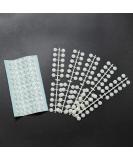 Buy Ancllo 240 Pcs Oval Artificial Nail Tips | Nail Art Practice & Color Swatch Cards for DIY & Salon Use - International Shipping Available - Buy Online on GoSupps.com