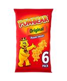 Pom Bear Original Crisps (6 X 13G) | Ready Salted Teddy Shaped Potato Snack | Gluten Free | No artificial colours or flavours - Buy Online on GoSupps.com