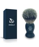 Echolly Luxury Shaving Brush for Men - High End Lather Brush with Smooth Rubber Handle - Perfect Father's Day Gift - 1.4 x 1.4 x 4.2 Inch - Buy Online on GoSupps.com