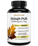 90% Pure Shilajit Capsules - 1500mg Daily Dose | 15 000mg Mumijo Shilajit | 50% Fulvic Acid | 30 Portions | Premium Quality - Buy Online on GoSupps.com