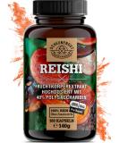 Reishi Capsules 1950mg 20:1 Extract | 39000mg Dose | 40% Polysaccharides | Vegan & Lab-Tested | De-Scheunengut  - Buy Online on GoSupps.com