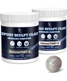 Seocam Epoxy Sculpt Clay Modeling Compound Natural Part  (A & B) - 8.99 Oz - Buy Online on GoSupps.com