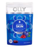 OLLY Glowing Skin Collagen Gummy with Hyaluronic Acid & Sea Buckthorn - Berry Chewable Supplement (120 Gummies) - Buy Online on GoSupps.com